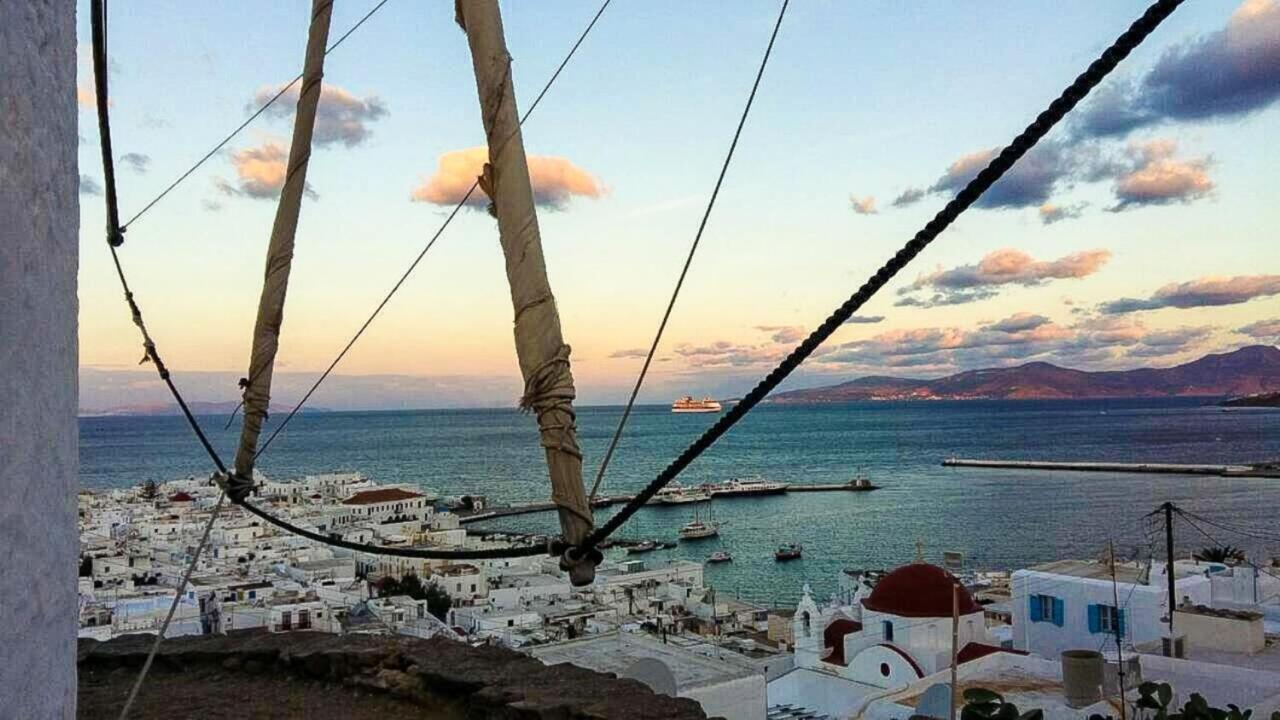 Traditional Split Level House In Mykonos Town 빌라 외부 사진