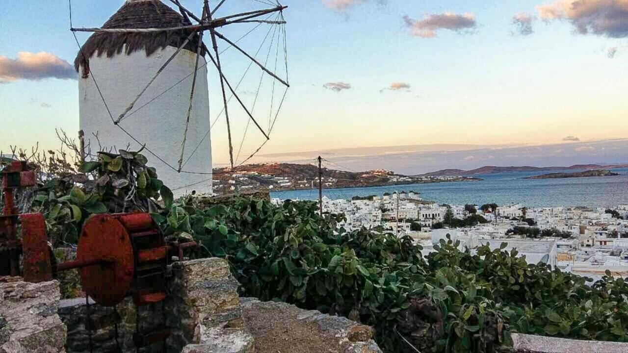 Traditional Split Level House In Mykonos Town 빌라 외부 사진